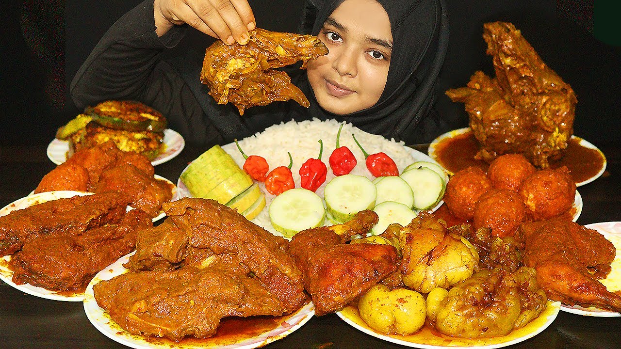 Oily Spicy Mutton Fat Curry Mutton Mutton Head Curry Chicken With Egg huge-spicy-oily-mutton-boti-curry-mutton-head-curry-chikhen-curry-with