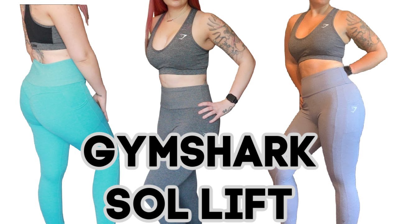 GYMSHARK Sol Lift try on haul non 