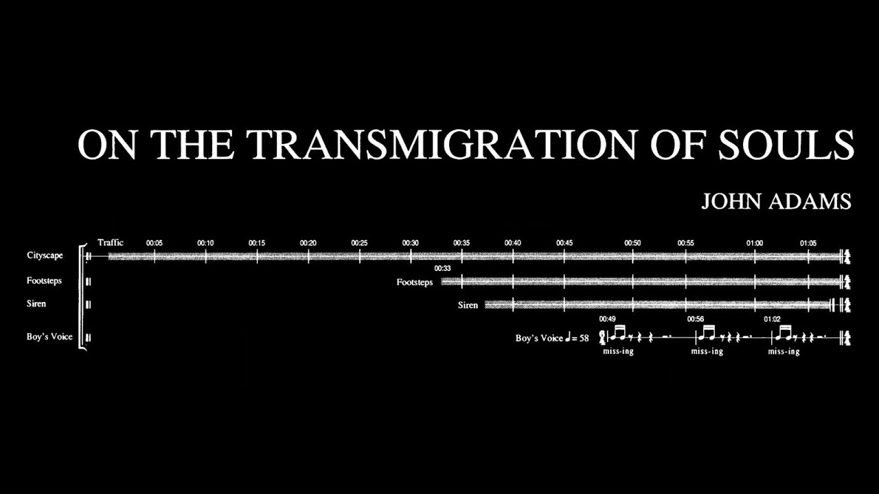 John Adams - On the Transmigration of Souls (2002) [Audio + Score