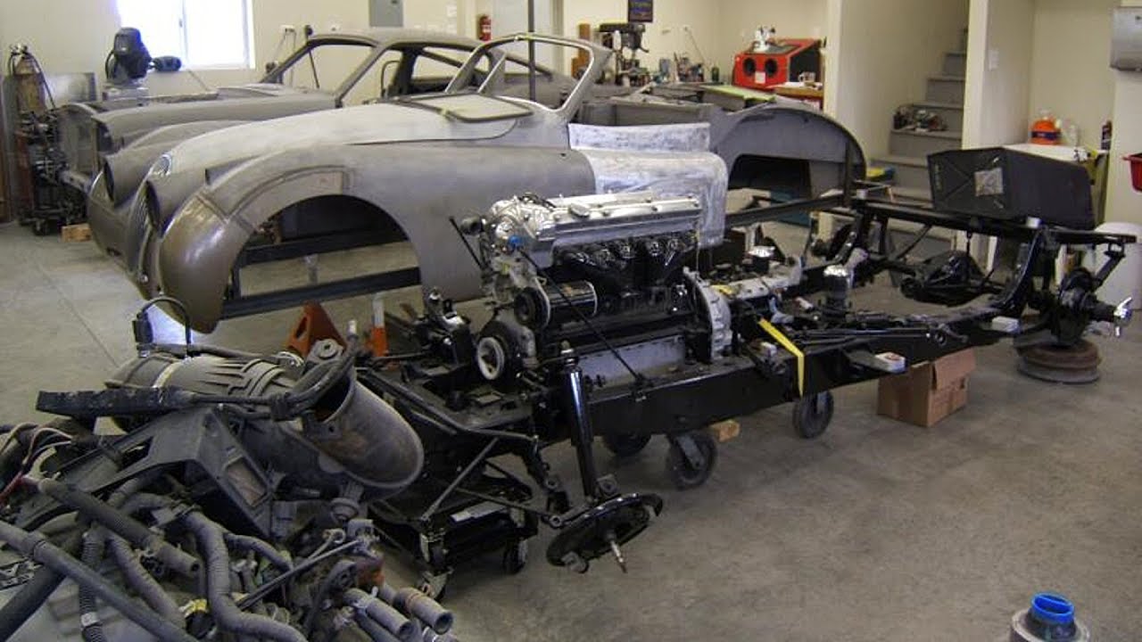 1953 Jaguar XK120 Drop Head Coupe Restoration Project