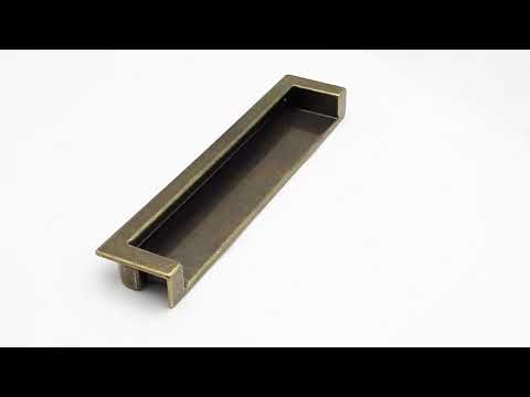 Ручка меблева 128mm GAYE Бронза, видео 1