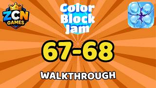Color Block Jam Levels 67-68 NEW UPDATE | Full Walkthrough & Solutions