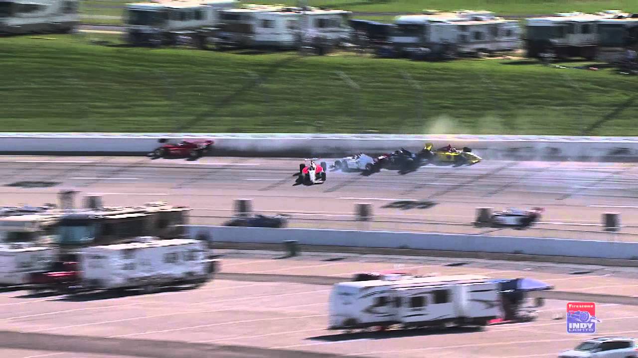 2011 Firestone Indy Lights Kentucky 100 Highlights YouTube