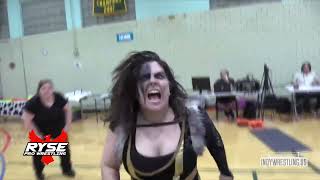 FULL MATCH: Laura Loveless vs Honey Badger - Women's Wrestling Hardcore Mats