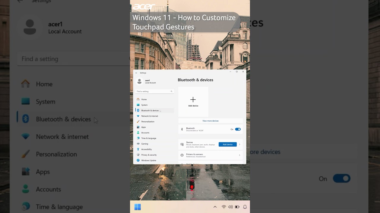 Window Gestures Windows 11 - How to Customize Touchpad Gestures