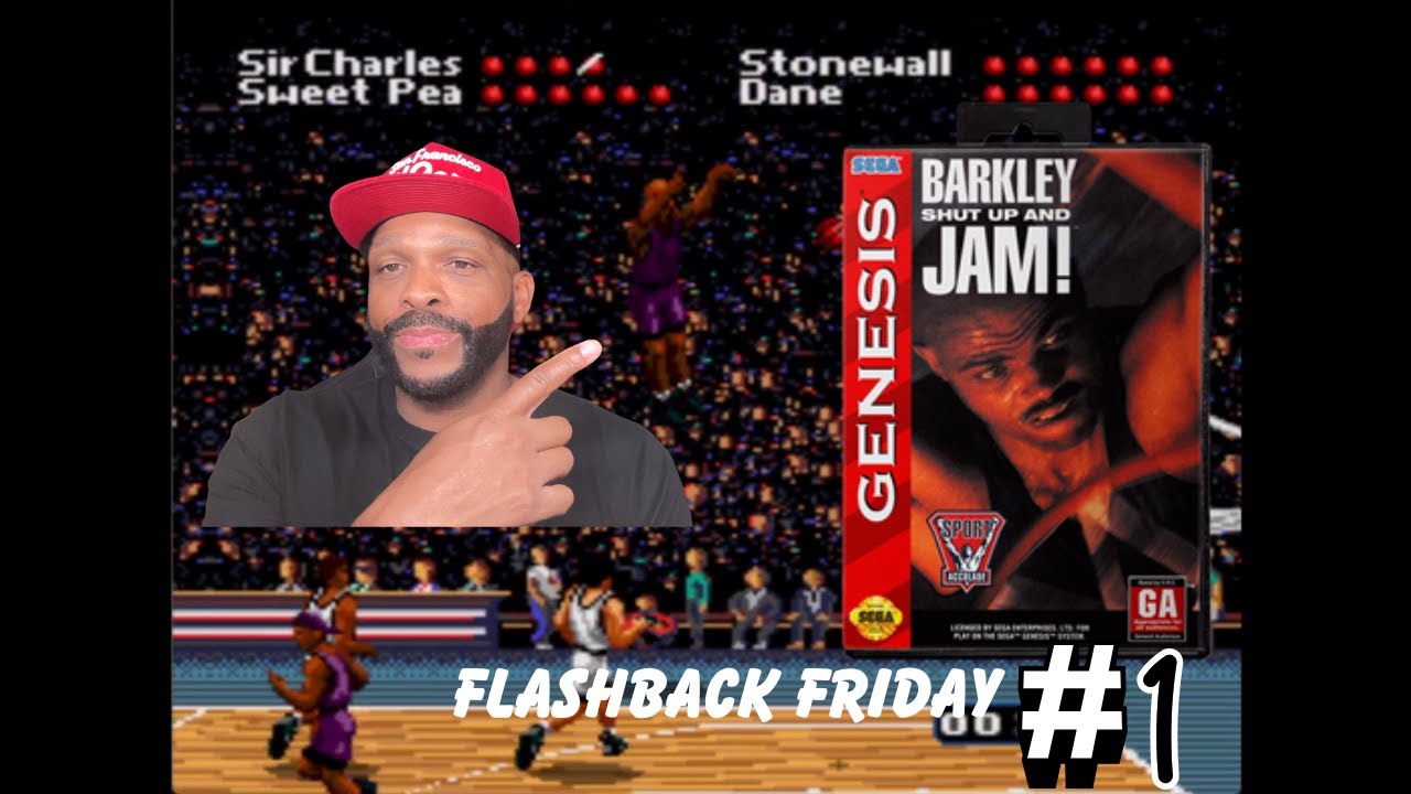 THIS GAME WAS TERRIBLE 😂 | Barkley Shut Up and Jam (SEGA GENESIS) | FB FRIDAY #1