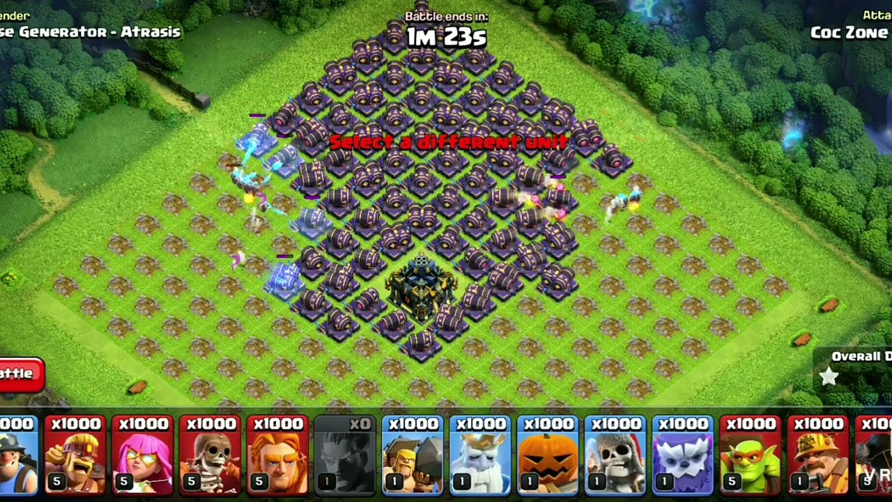 Ice Wizard & Battle Ram Vs Max Cannon! | 