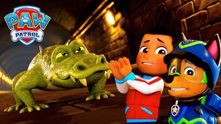 Crocodile Hold Up! Can Chase and Ryder Escape?! | PAW Patrol | Compilation