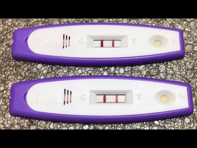 Home Pregnancy Test 3drops Vs 6drops Youtube