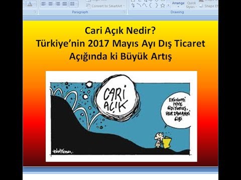 Cari Açık Nedir? Türkiye'nin Cari Açık Oranları- İhracatın İthalatı Karşılama Oranı