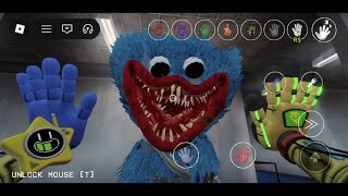 A GrabPack Test Huggy Wuggy Map3,4 full walkthrough for Roblox!