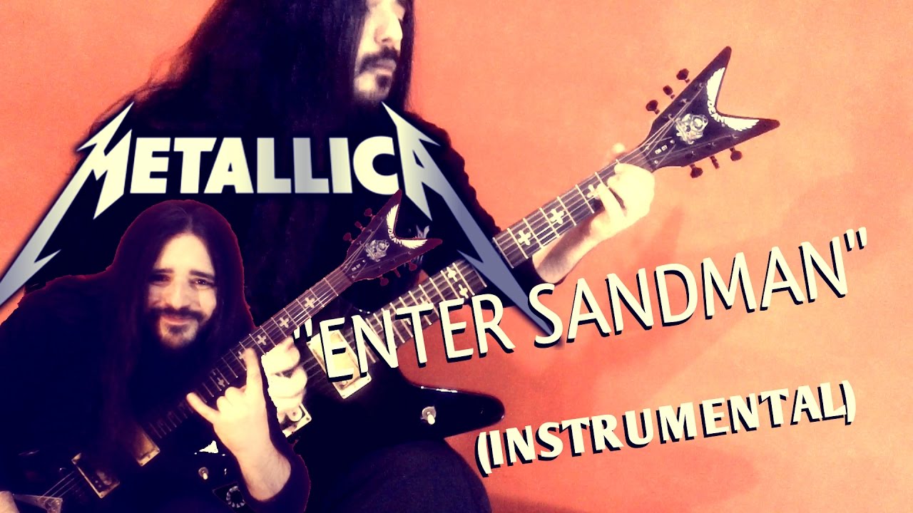 METALLICA ENTER SANDMAN INSTRUMENTAL Version YouTube