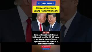China Confirms Trump Beijing Visit | Trade, Taiwan &amp; Iran On Agenda | Daily GK