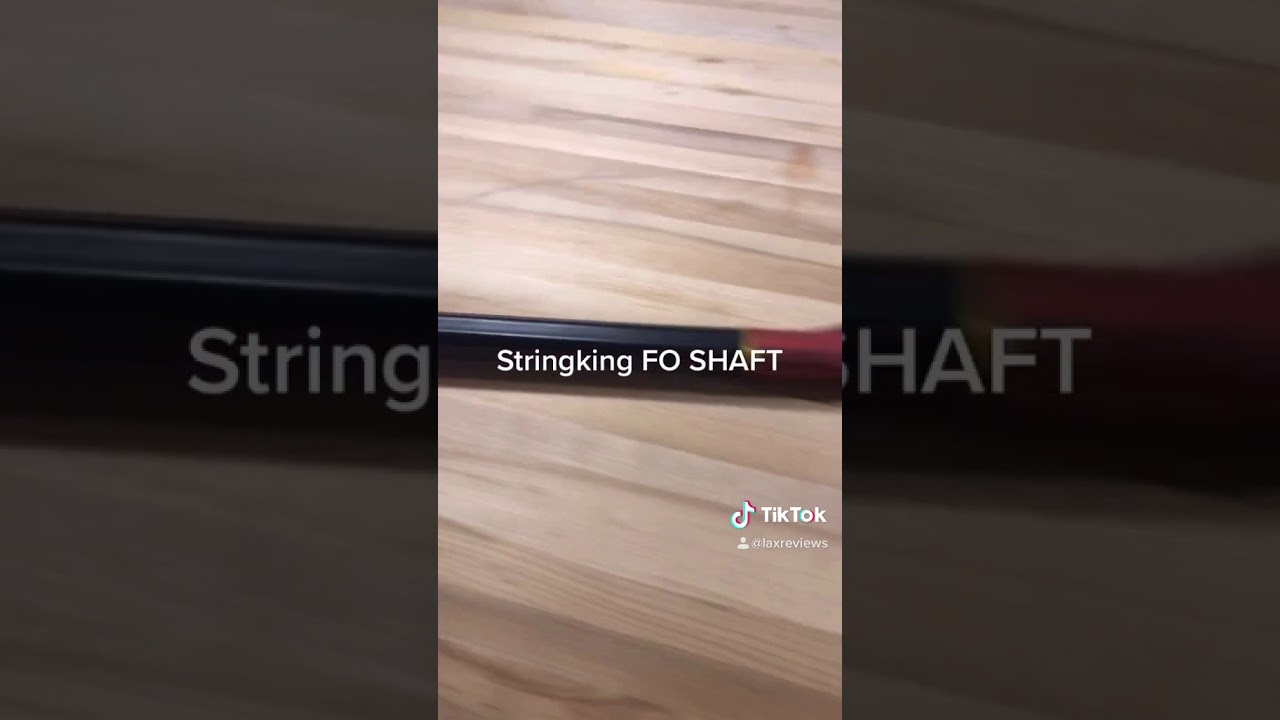 STRINGKING FO LACROSSE SHAFT