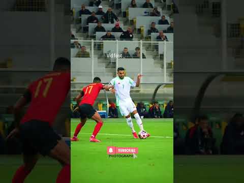 سحر رياض محرز و إنهاء عمورة متعة في الجمال المنتخب الجزائري مرعب رياض محرز عمورة الجزائري