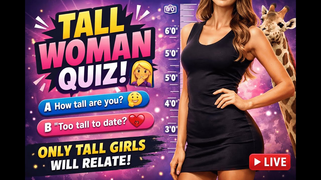 Only Tall Women Will Relate to This Quiz 😲