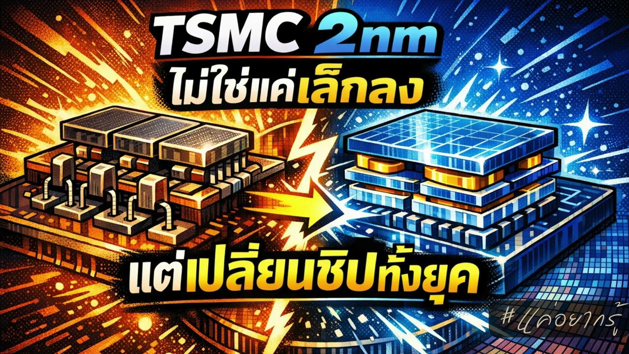 TSMC 2nm: ทำไม GAA คือการเปลี่ยนยุคของชิป