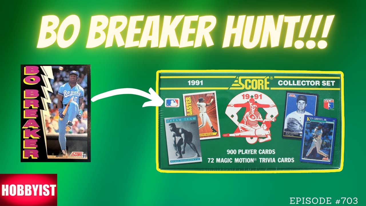 1991 Score Baseball - Bo Breaker Hunt!