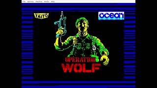 ZX Spectrum - Operation Wolf - Loading + Gameplay