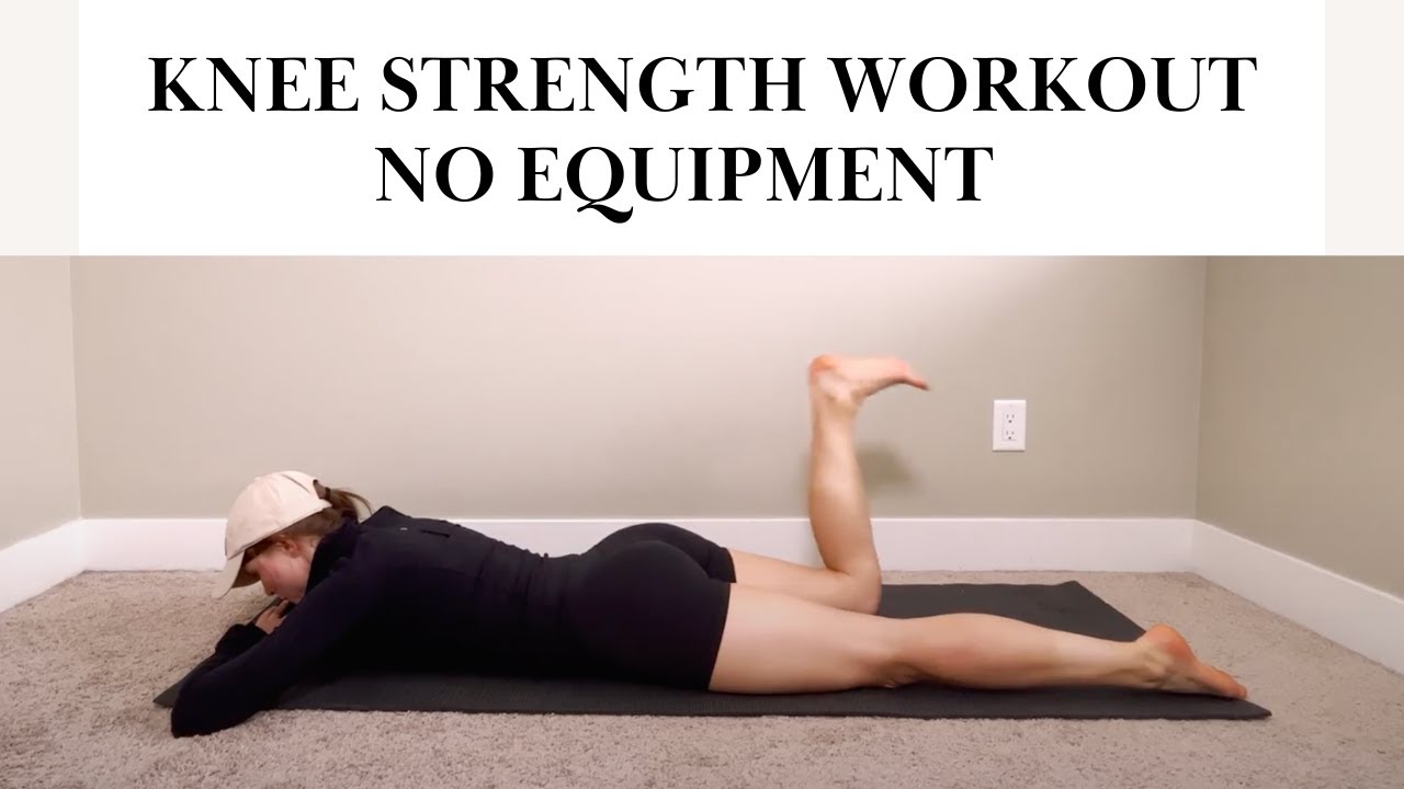 Build Knee Strength Workout No Equipment YouTube
