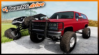 BeamNG.drive MP - TOUGH TRUCK CHALLENGE! FULL SEND!