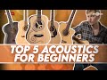 Top 5 Acoustic Guitars for beginners 2022 | Gear4music Guitars