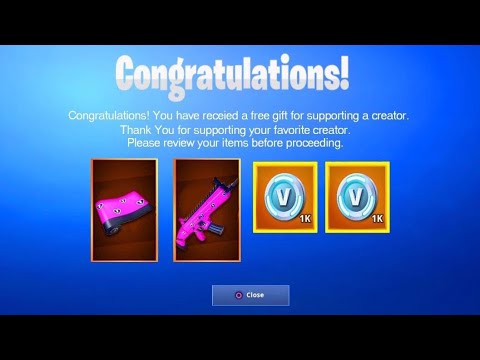 New Free Gifts In Fortnite Share The Love Event Youtube - new free gifts in fortnite share the love event