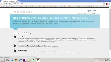 MVC Web Application, Part 2
