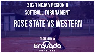 2021 NCJAA Region II Softball Tournament | Muskogee Oklahoma | Rose State VS Western Oklahoma screenshot 5