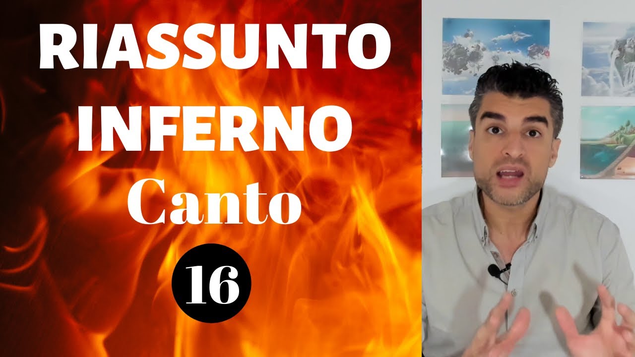 (Canto 16) Inferno Riassunto Dante Alighieri Divina Commedia YouTube