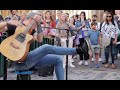 Street Guitarist SHOCKS the Crowd.