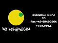 [Trance] Essential Guide To Fax +49-69/450464 (Pete Namlook) (1992-1994) - Johan N. Lecander