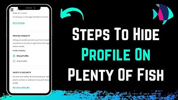 Plenty of Fish - How to Hide Profile | Invisible Mode (PoF Dating App)