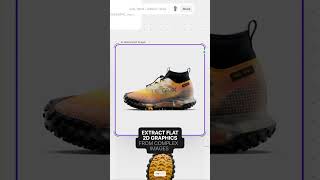 AI-Powered Shoe Concept Development in Vectary Canvas