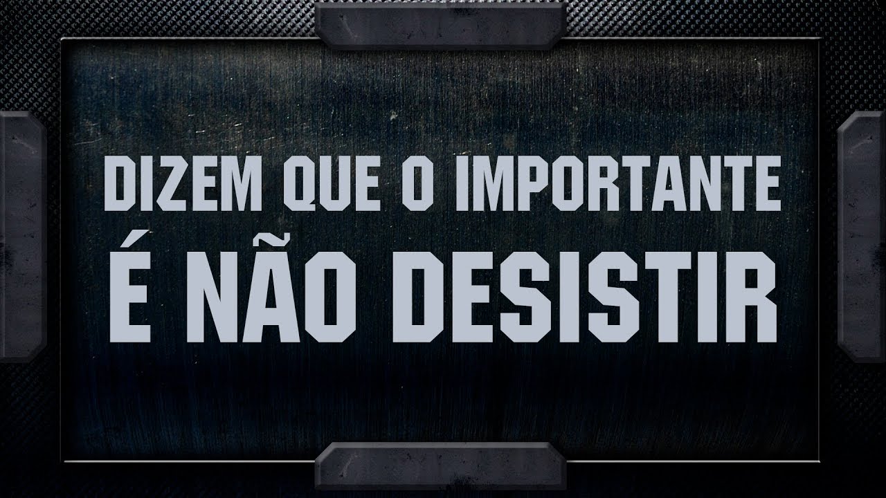 DIZEM QUE O IMPORTANTE É NÃO DESISTIR | Teaser do Nerdplayer - DIZEM QUE O IMPORTANTE É NÃO DESISTIR | Teaser do Nerdplayer