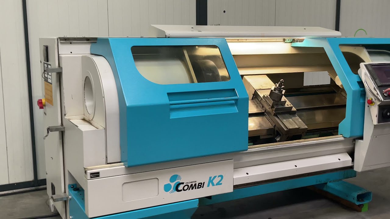 COLCHESTER COMBI K2 Cycle controlled teachin lathe GE FANUC 210 iT