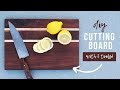 DIY 3 Tool Cutting Board | How To Without A Planer or Jointer