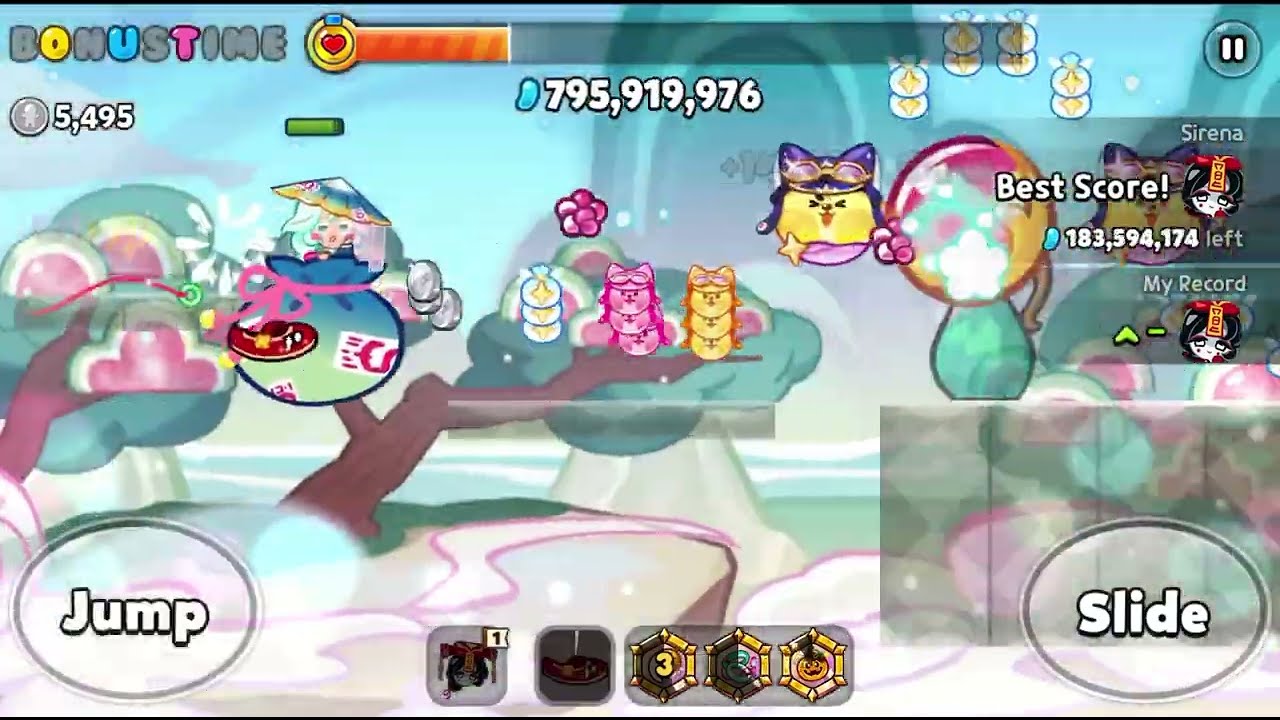 Trophy race: Xitang cookie, okchun cookie 981M | all epic (spooky spider mansion)