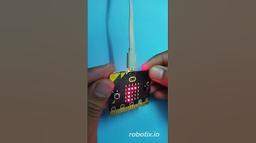 Snake game using Microbit #shorts by Robotix.io