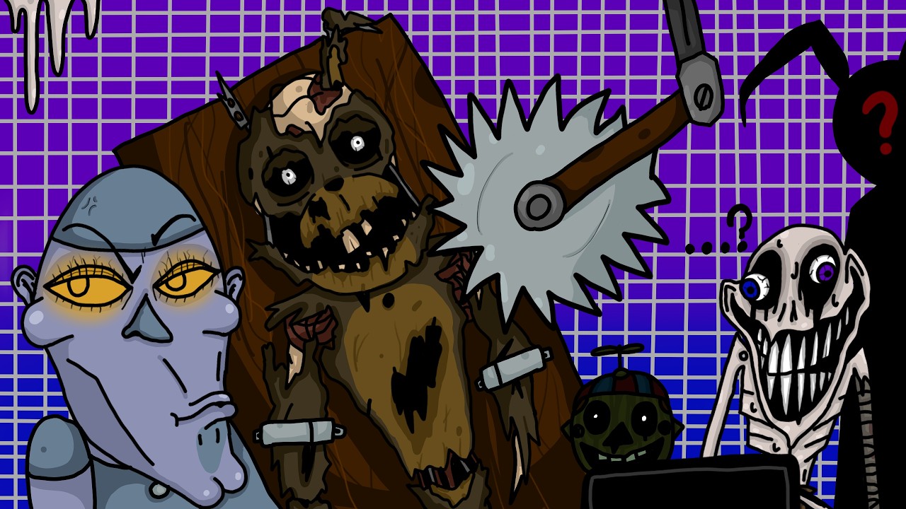 Redesigning FNAF characters.