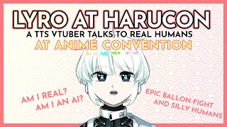 A TTS VTuber talked to real humans at a convention ... [Clip Compilation]