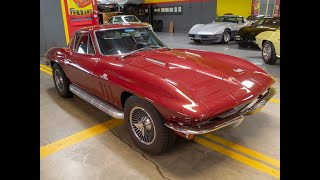 SOLD 1966 Milano Maroon L72 427/450hp Corvette Coupe for sale by Corvette Mike