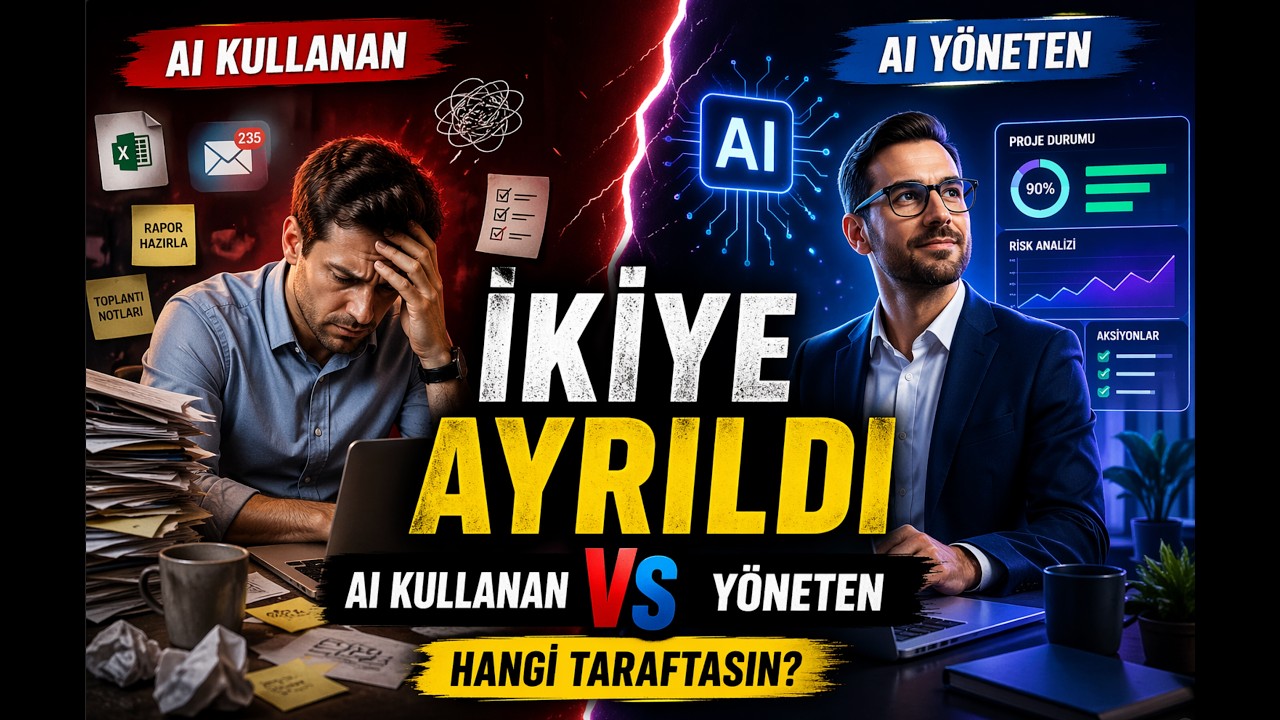 Geleceğin Proje Yöneticileri: Yapay Zekayı Kullananlar ve Yönetenler