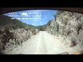 Coming up on Mile Marker 4 after a ride down the trail from the Modern Day Henrietta Mine