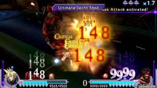 Dissidia Failure Cloud vs Jecht