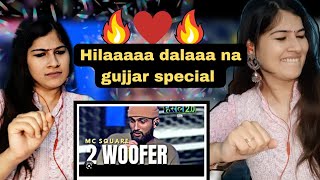 Download Lagu pahadi girl reaction on 2 woofer❤|MC SQUARE| Hustle 2.0|#reaction MP3