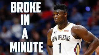 Zion Williamson Mix ~ “Broke In A Minute” (Tory Lanez)