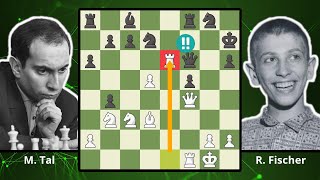 How Mikhail Tal Tricked Fischer ♔ ASMR Chess ♔ Candidates Tournament  1959 