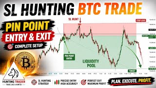 BITCOIN Trading Setup Pin Point Entry Exit 🎯