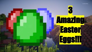3 COOL Easter Eggs in Minecraft!!! | 1.16 Java Edition!